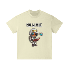 No Limit (Boys) - Streetwear Kids T-Shirt/Heavyweight/ 305 GSM/Earth Tone FOG/100% Cotton