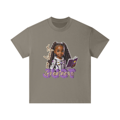 No Limit (Girls) - Streetwear Kids T-Shirt/Heavyweight/ 305 GSM/Earth Tone FOG/100% Cotton