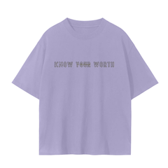 Know Your Worth - Unisex Seamless T-Shirt/230 GSM