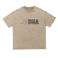 My DNA (Divine Nobel Abundant) - 300 GSM/Heavyweight Oversize Tee/Acid Washed