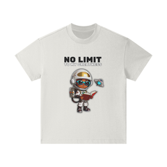 No Limit (Boys) - Streetwear Kids T-Shirt/Heavyweight/ 305 GSM/Earth Tone FOG/100% Cotton