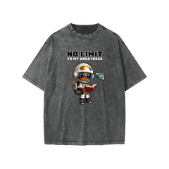 No Limit (Boys) - 100% Cotton T-Shirt/Streetwear Kids/American Vintage/ Acid Washed