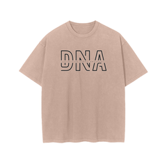 My DNA (Divine Nobel Abundant) - Streetwear 100% Cotton Unisex Heavyweight Vintage Washed T-Shirt